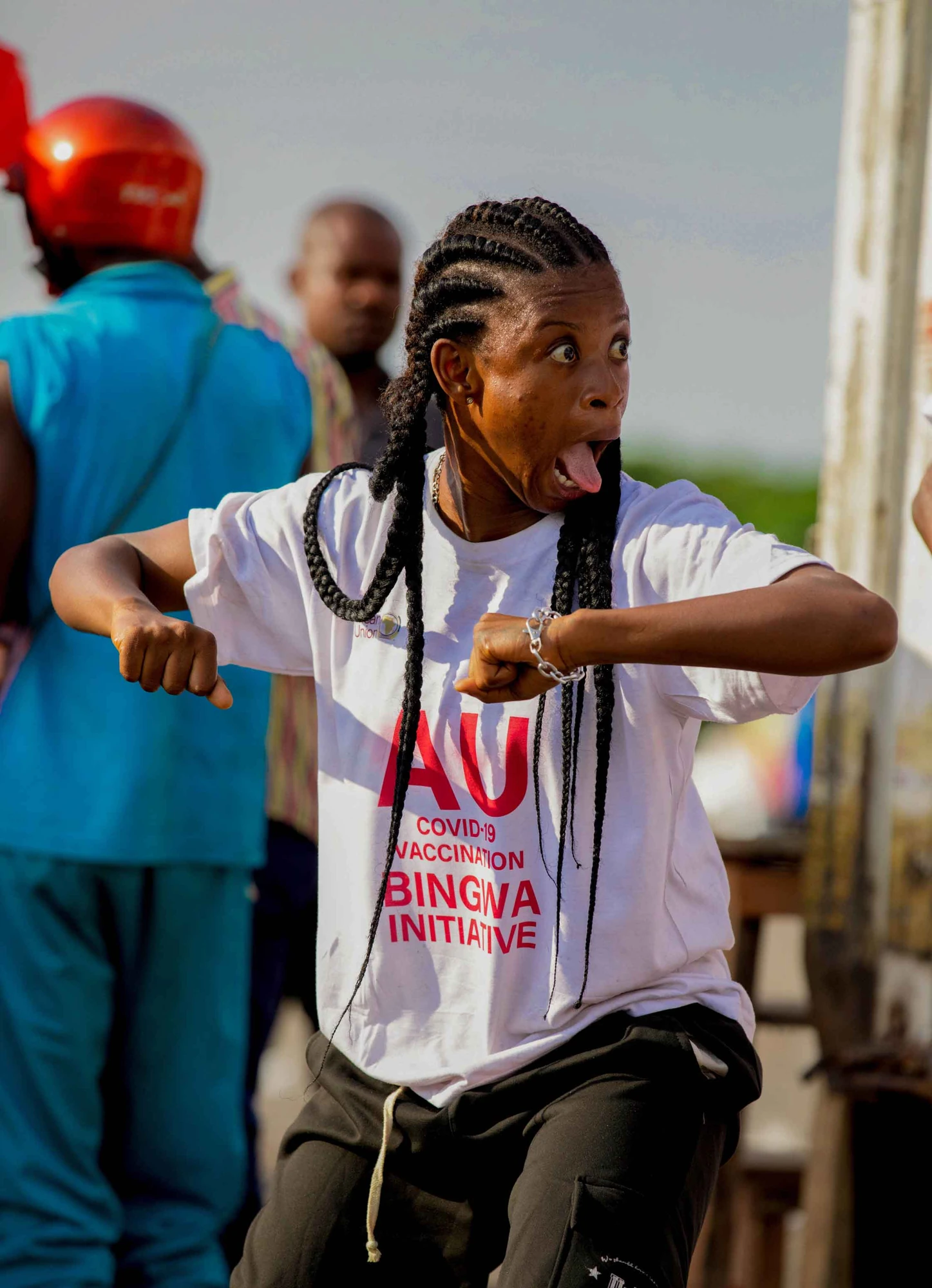 AU Bingwa Initiative · project artwork and photography