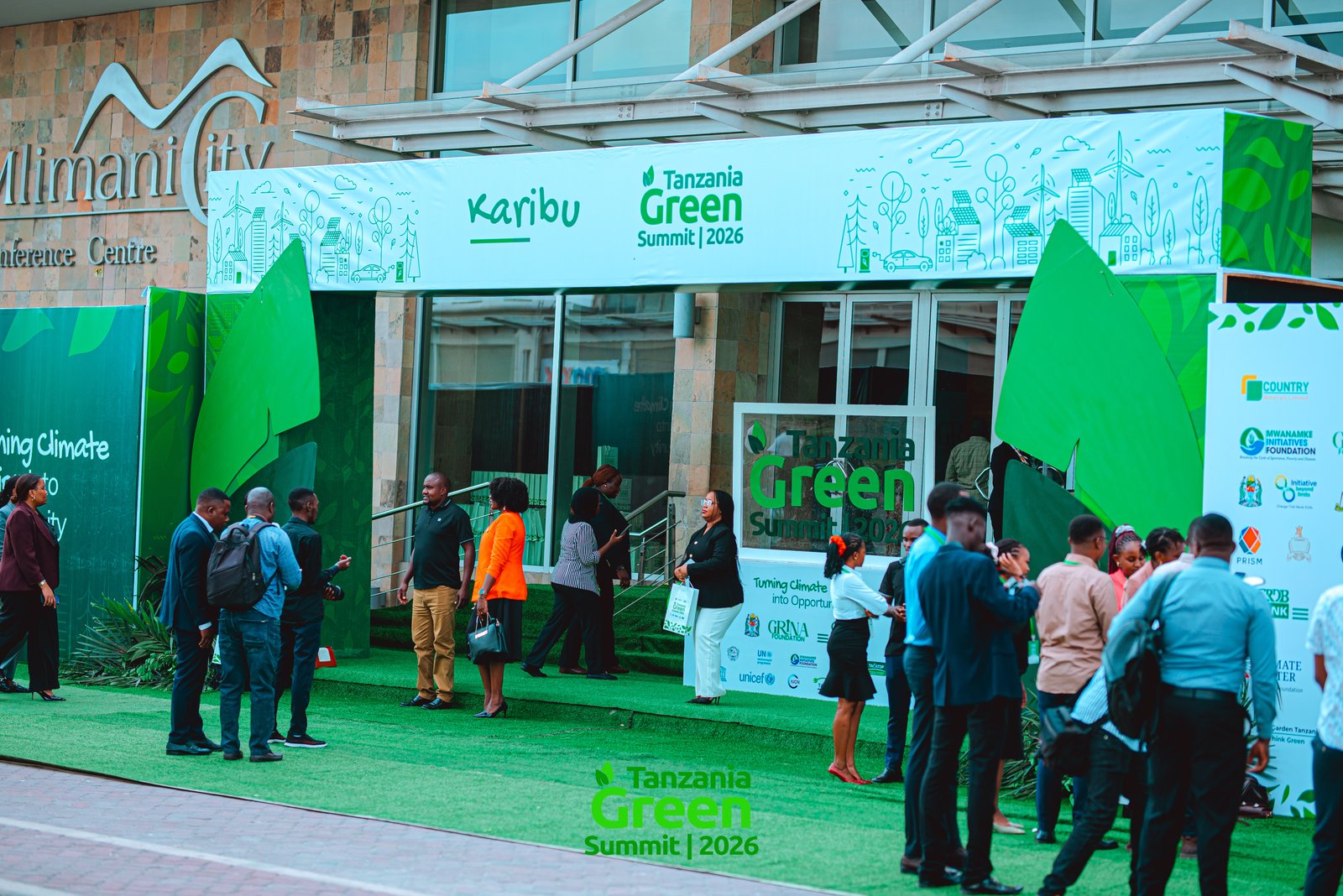 Tanzania green summit 2026 Event poster