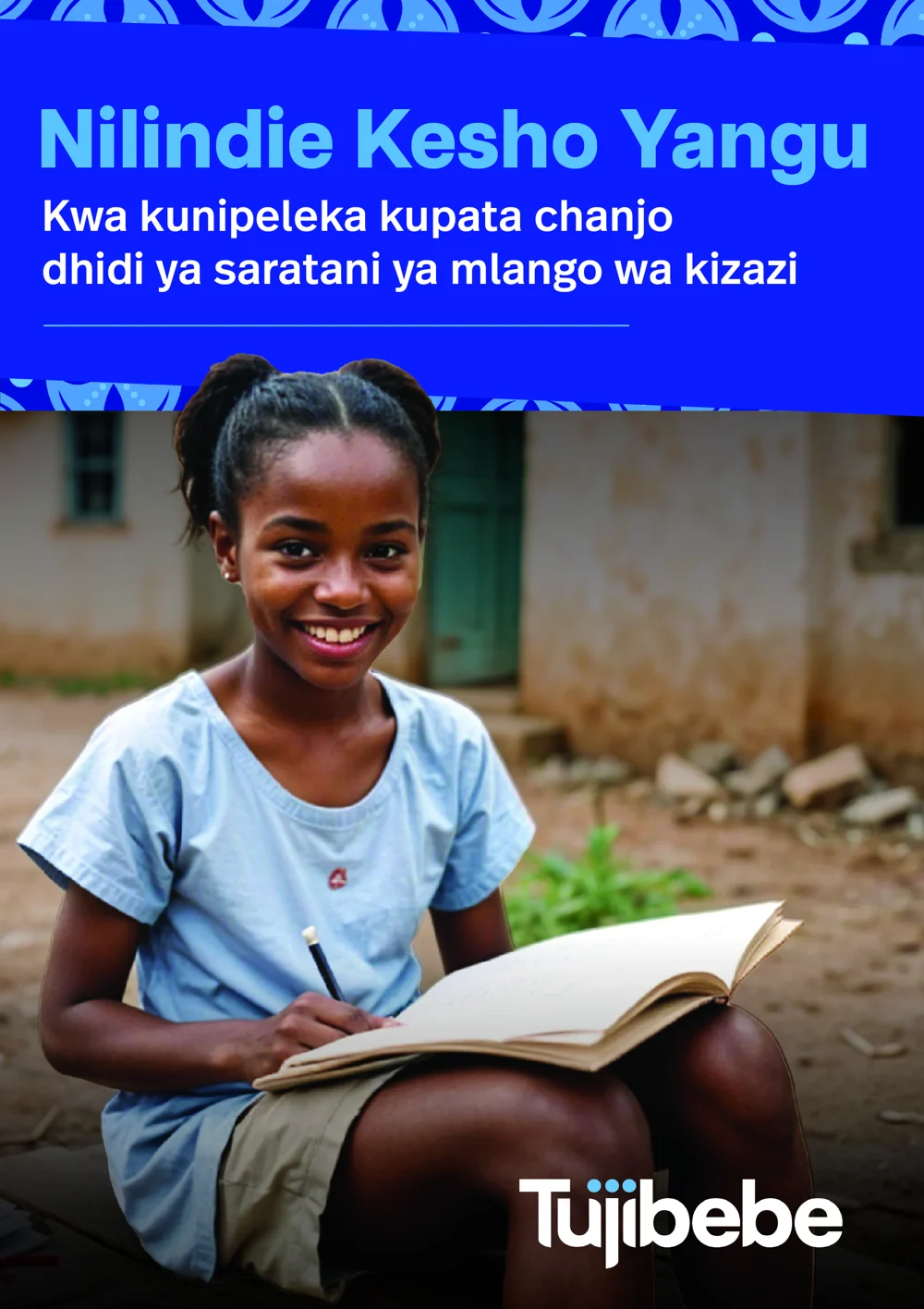 Tujibebe brochure cover: Tulindie kesho zetu